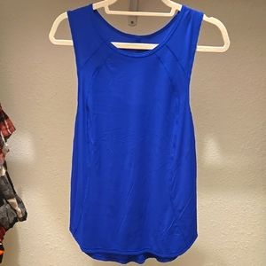 Vibrant Blue Sleeveless Top